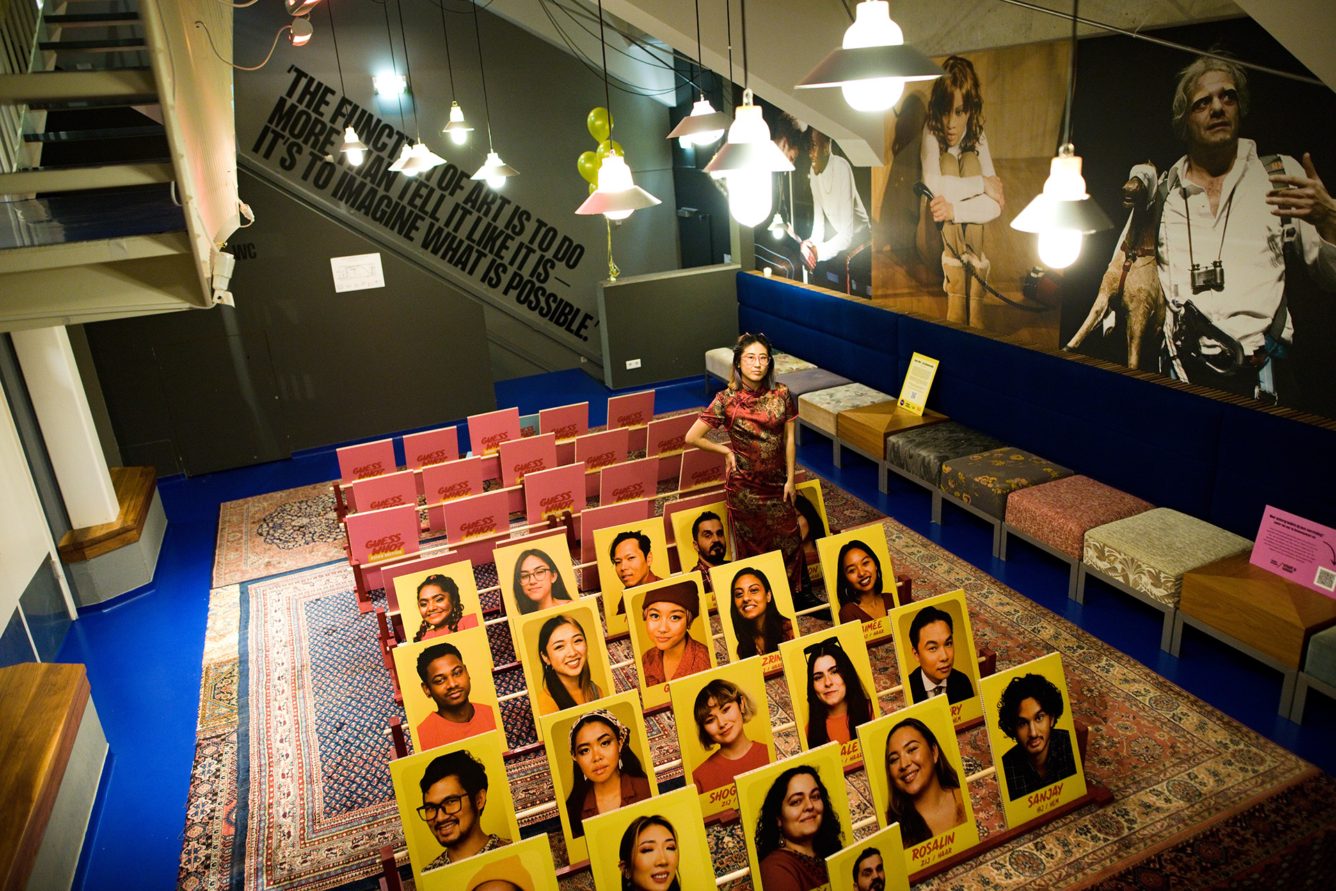 Workshop ‘Guess Who: Asian Edition’ spelen: Rui Jun Luong  