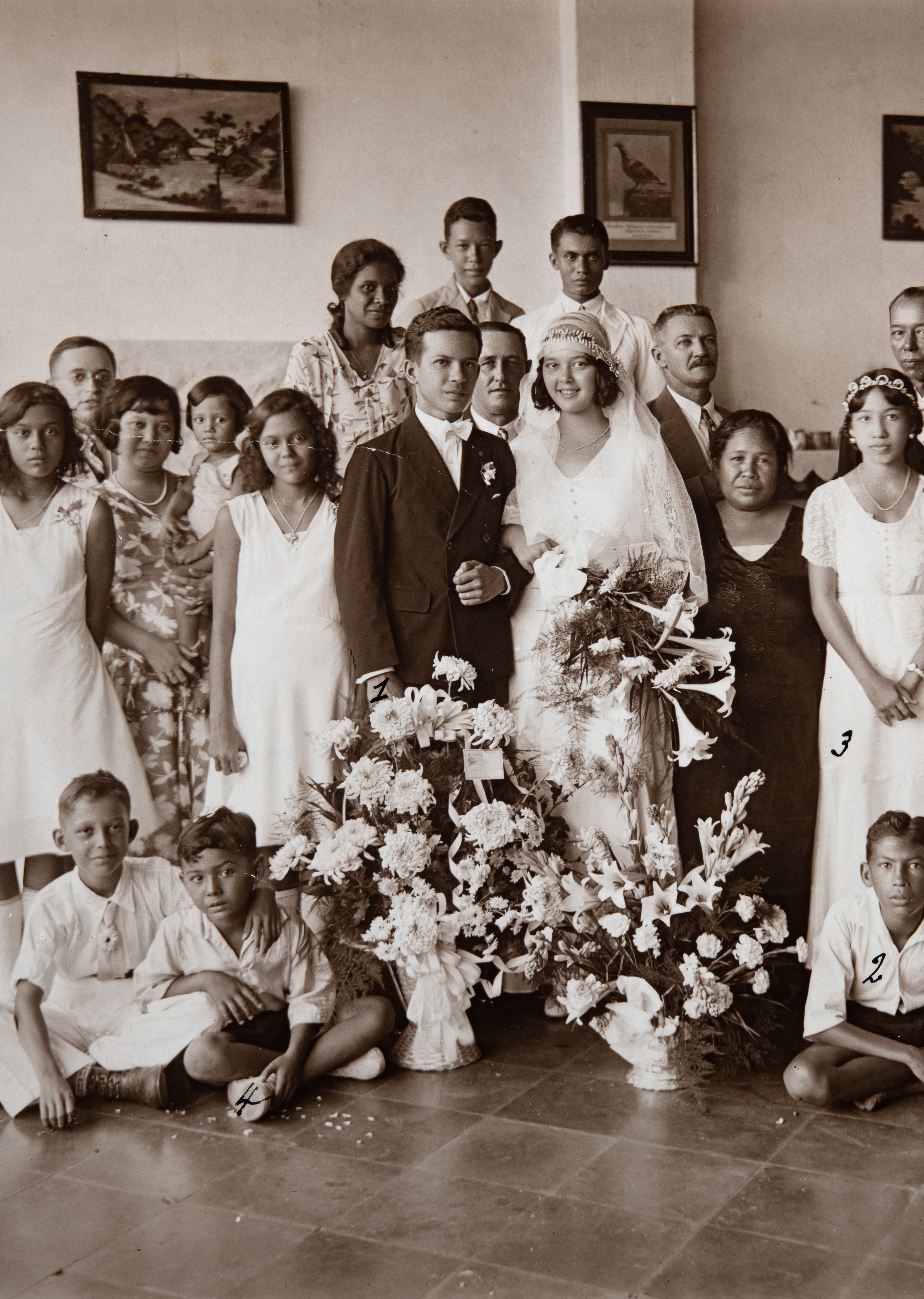 Familieverbanden in de koloniale tijd in Indonesië