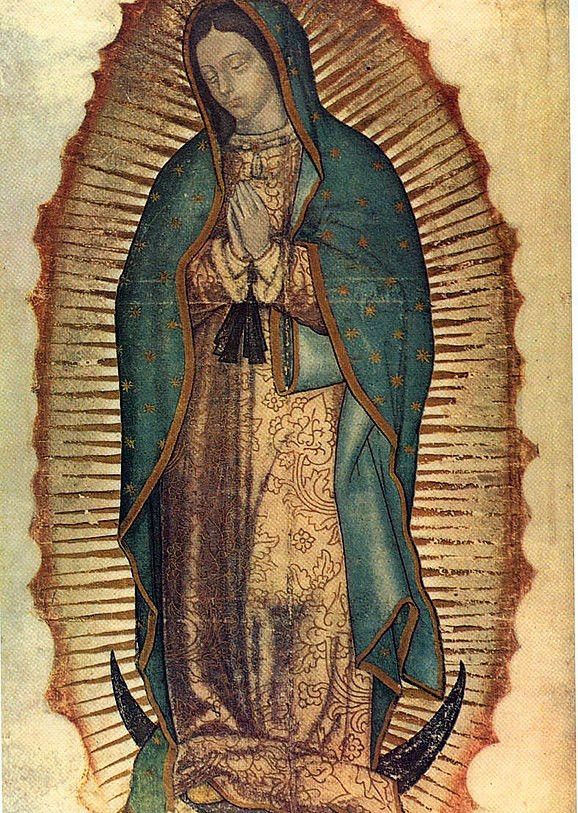 Virgen de Guadalupe in Mexico-stad