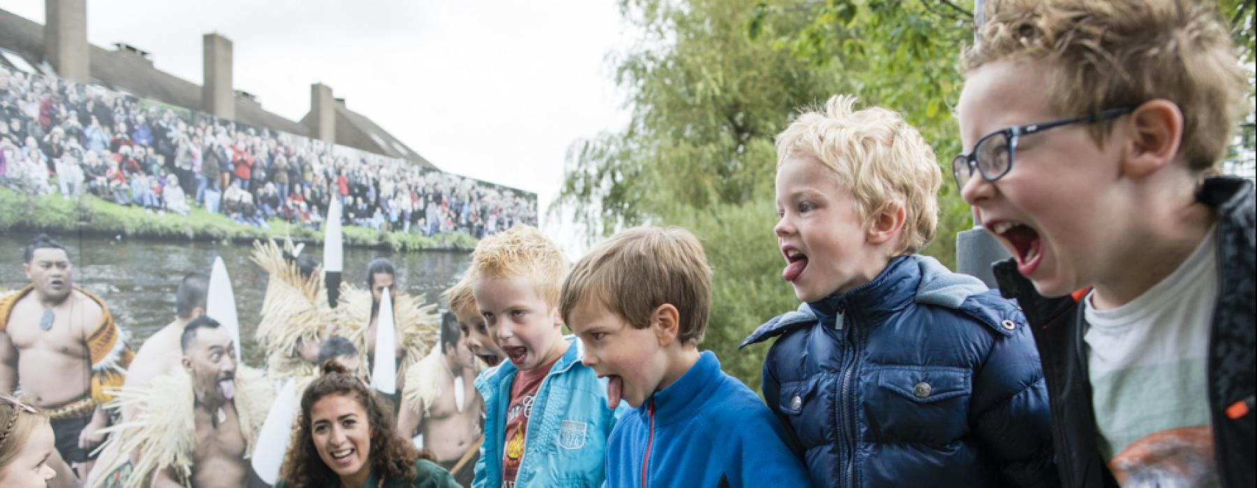 Doe de haka - Museum Volkenkunde - Basisonderwijs