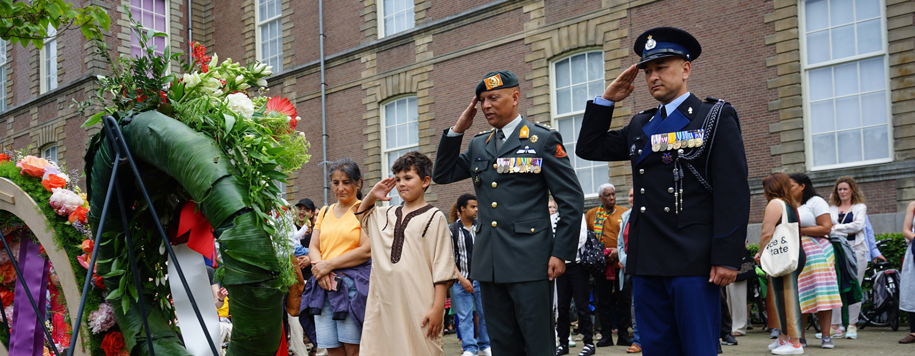 Herdenking Keti Koti Wereldmuseum Leiden