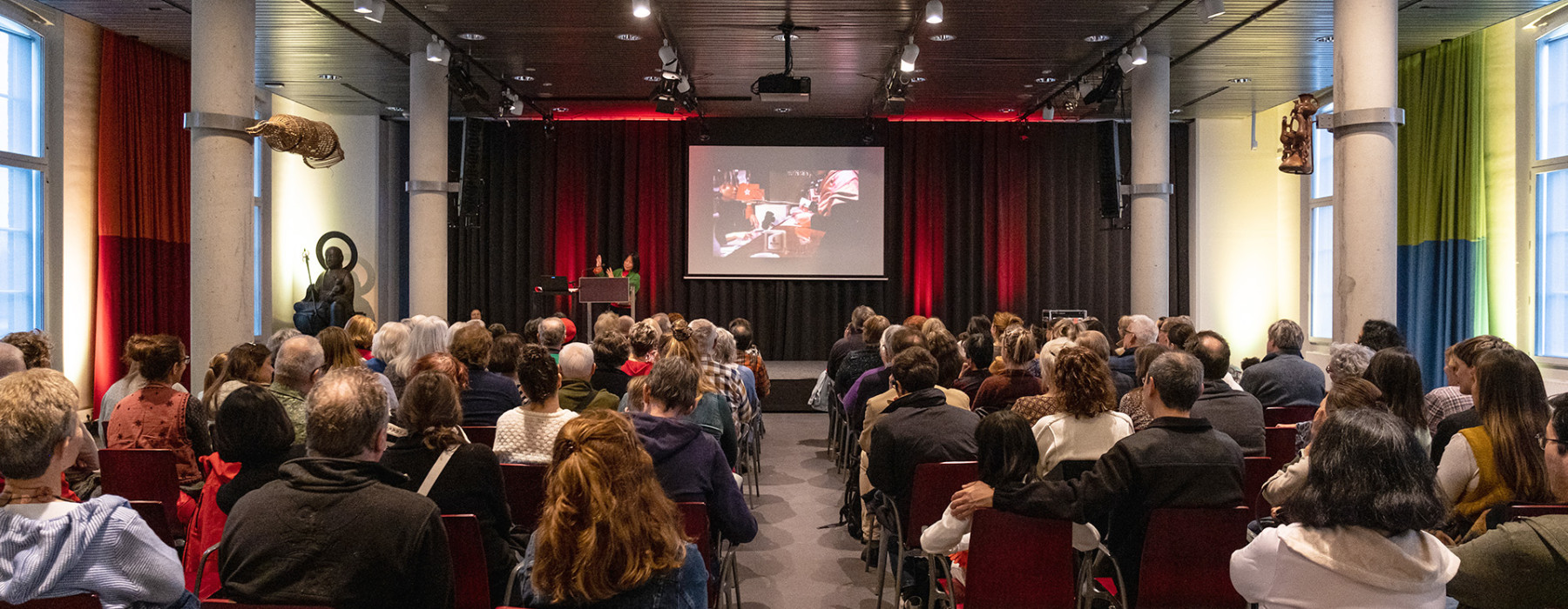 Lezing in grote zaal