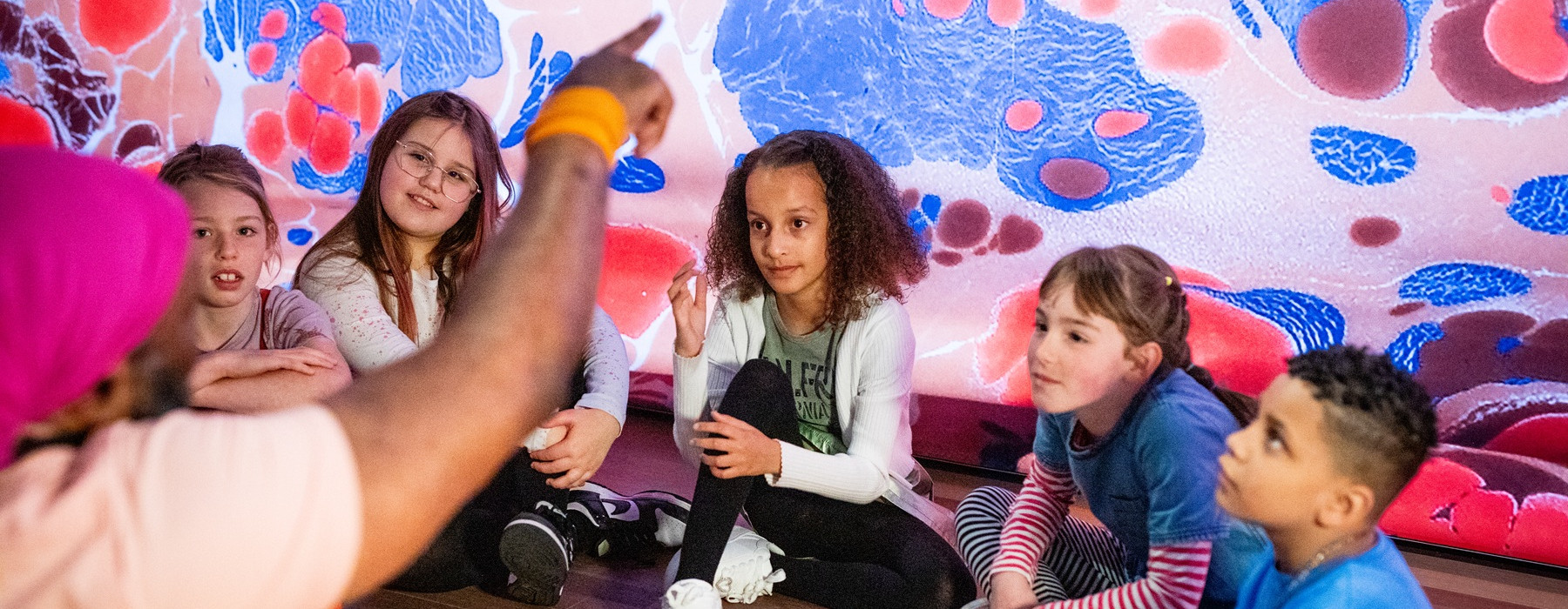 Schoolprogramma de kunst van alles in Wereldmuseum