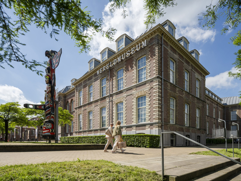 Gebouw Wereldmuseum Leiden