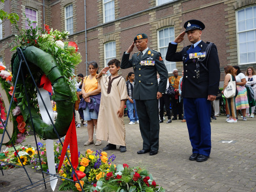 Herdenking Keti Koti Wereldmuseum Leiden