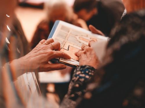 rondleiding voor blinde en slechtziende leerlingen